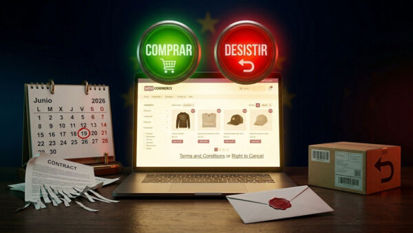 Un botón que se retrasa en las webs españolas