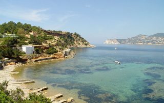 Cala de Porroig en Ibiza