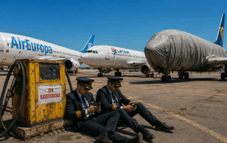 La crisis de Ormuz puede dejar muchos aviones en tierra