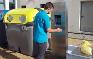 Contenedores inteligentes para depositar los residuos