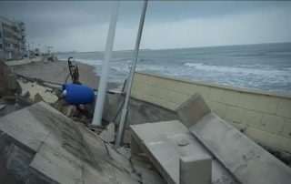 La borrasca Gloria señaló la peligrosidad de ocupar el litoral