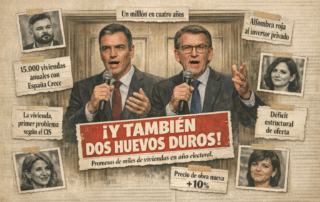 La política ha convertido al problem de la vivienda en el camarote de los hermanos Marx