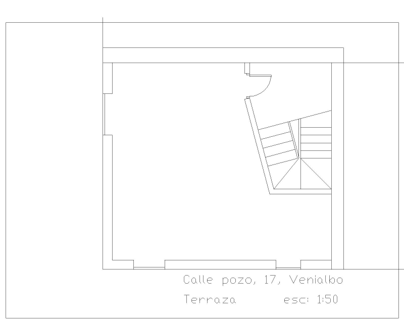 Plano terraza