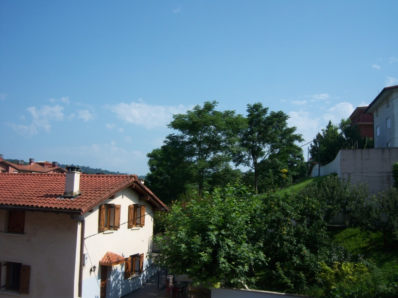 vistas desde el salon y la cocina