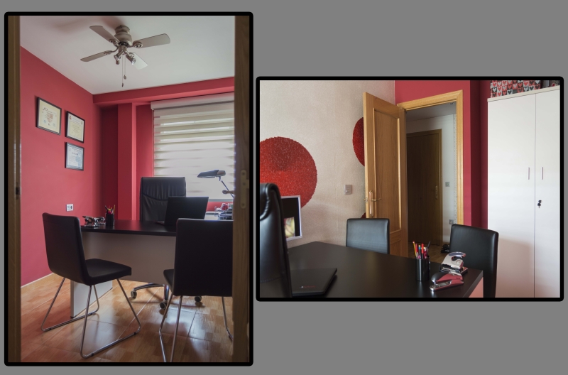Dormitorio: despacho