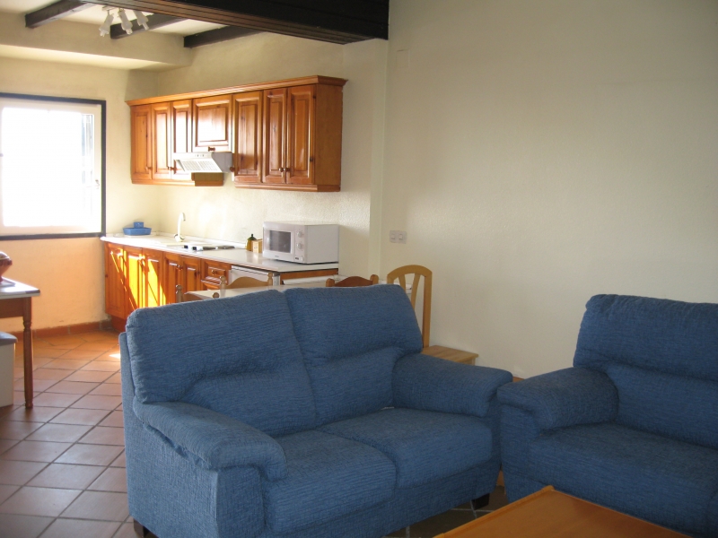 Cocina desde el salon