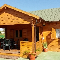 Finca con casita de madera en Denia