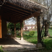 Chalet con piscina colindante terreno rústico