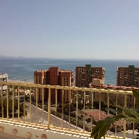Apartamento-ático con bonitas vistas al mar