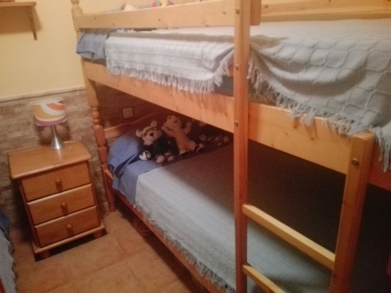 Habitacón con dos literas