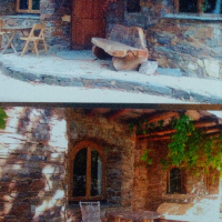 casa-refugio de montaña