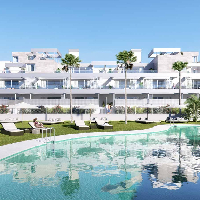 Apartamento obra nueva con piscina en Estepona