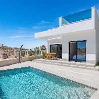 Promoción de villas obra nueva en Golf La Finca Algorfa