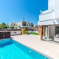 Villa adosada obra nueva en venta con piscina Benijófar Villa adosada obra nueva en venta con piscina Benijófar