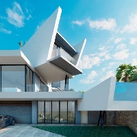 VILLA DE LUJO DE OBRA NUEVA EN CAMPOAMOR.
