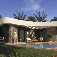 VILLA DE UNA PLANTA DE NUEVA CONSTRUCCIÓN EN LOS MONTESINOS