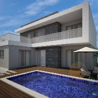 VILLA INDEPENDIENTE MODERNA DE 3 DORM. DE NUEVA CONSTRUCCIÓN EN BENIJOFAR(ALICANTE)