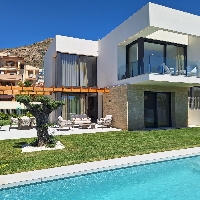 MAGNIFICA VILLA MODERNA DE NUEVA CONSTRUCCIÓN EN FINESTRAT. MAGNIFICA VILLA MODERNA DE NUEVA CONSTRUCCIÓN EN FINESTRAT.