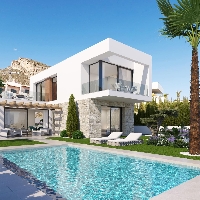 MAGNIFICA VILLA MODERNA DE NUEVA CONSTRUCCIÓN EN FINESTRAT.