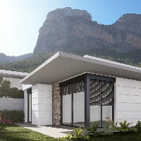 Chalet de nueva construcción en una sola planta a la venta  en Polop, Alicante