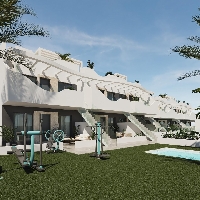 Bungalow de planta baja de 3 dormitorios a la venta en Pilar de la Horadada