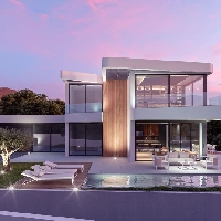 Villa de lujo en venta obra nueva con piscina en Altea Villa de lujo en venta obra nueva con piscina en Altea