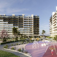 Piso en venta con piscina en Punta Prima Torrevieja
