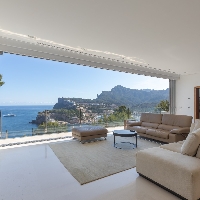 Villa de estilo moderno con piscina en Port de Sóller