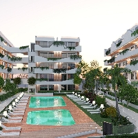 Atico en venta obra nueva en Santiago de la Ribera