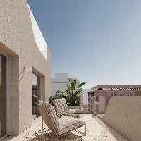 Ático en venta obra nueva con piscina en Torrevieja