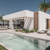 Chalet pareado obra nueva en venta en El Campello