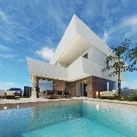 Villa en venta obra nueva con piscina San Pedro Pinatar