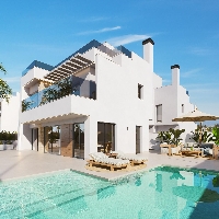 Villa en venta obra nueva en Santa Rosalía Lake