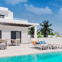 Villa en venta con piscina en Ciudad Quesada