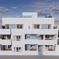 Ático de 3 dormitorios a la venta a 140m de la playa en Torre de la Horadada.