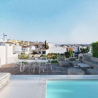 Ático de nueva construcción con 2 dormitorios y solarium privado a la venta en Benijófar 