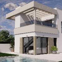 Villa en venta obra nueva en Vista Bella Golf Orihuela