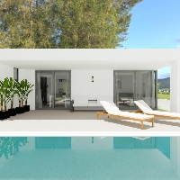 Villa de 3 dormitorios en una sola planta con piscina privada a la venta en Monforte del Cid(Alicante)