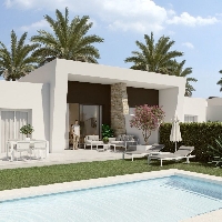 Villa en venta obra nueva zona campo de golf Algorfa