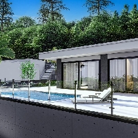 Villa independiente de 3 dormitorios con piscina privada y vistas al mar en Pedreguer (Alicante)