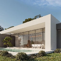 Villa de 3 dormitorios a la venta a pocos minutos del centro y de las playas en Calpe