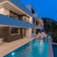 Villa en venta obra nueva con piscina en Altea Villa en venta obra nueva con piscina en Altea