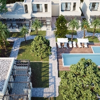 Villa pareada de 2 dormitorios de nueva construcción con licencia turistica en la Manga Club. Villa pareada de 2 dormitorios de nueva construcción con licencia turistica en la Manga Club.