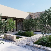 Fantástica villa en una sola planta con 6 dormitorios y piscina dentro de un viñedo en Yecla(Murcia)