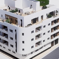 Ático de 1 dormitorio de nueva construcción a 800m de la playa a la venta en Torrevieja
