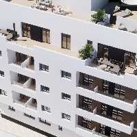 Ático de 2 dormitorios de nueva construcción cerca de la playa a la venta en Torrevieja