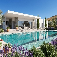 Villa de 3 dormitorios con piscina privada en entorno natural en Pinoso(Alicante)