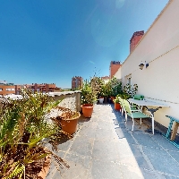 Ático en venta 3 habitaciones y garaje Moratalaz Madrid