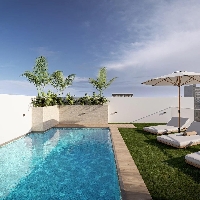Apartamento de 1 dormitorio a 800m de la playa y el paseo marítimo en Torrevieja(Alicante)