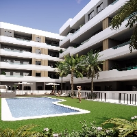 Apartamento de nueva construcción con 2 dormitorios a la venta en Santa Pola(Alicante)